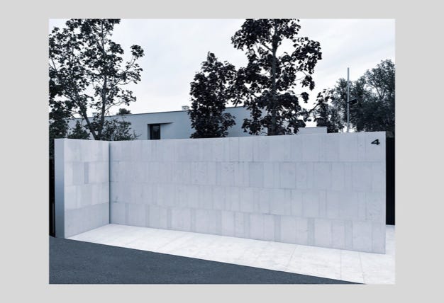 Architetto Stefania Pellegrinelli work private residence close to the town of Bergamo