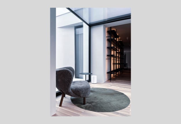 Architetto Stefania Pellegrinelli work private residence close to the town of Bergamo