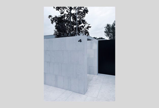 Architetto Stefania Pellegrinelli work private residence close to the town of Bergamo