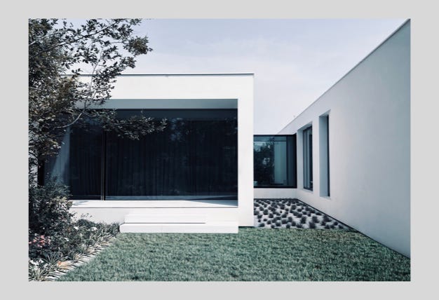 Architetto Stefania Pellegrinelli work private residence close to the town of Bergamo