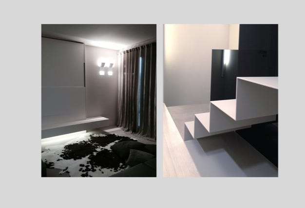 Architetto Stefania Pellegrinelli work private residence a Mozzo Bergamo